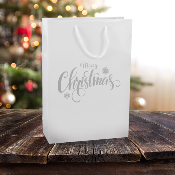 Merry christmas gift bags hot sale